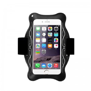 UNISEX SPORT ARM Väskor mednyckelhållare Andbar armband Vattentät Mobiltelefon Armpåse Paket Utomhus Armband Väska